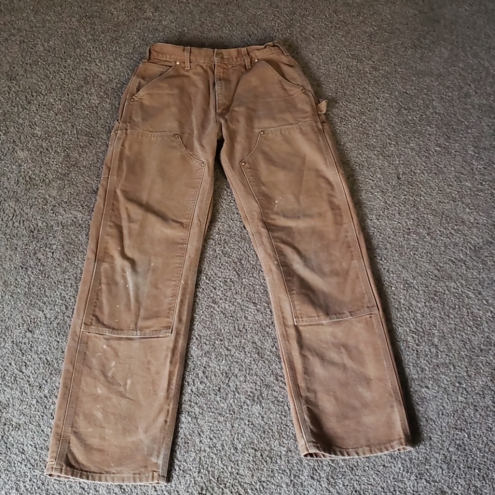 Mens Carhartt double front pants 30×32